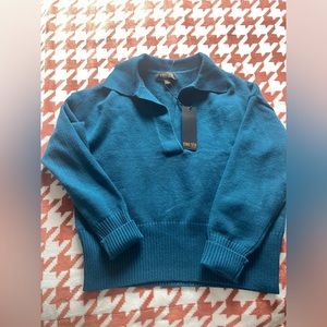NWT blue sweater